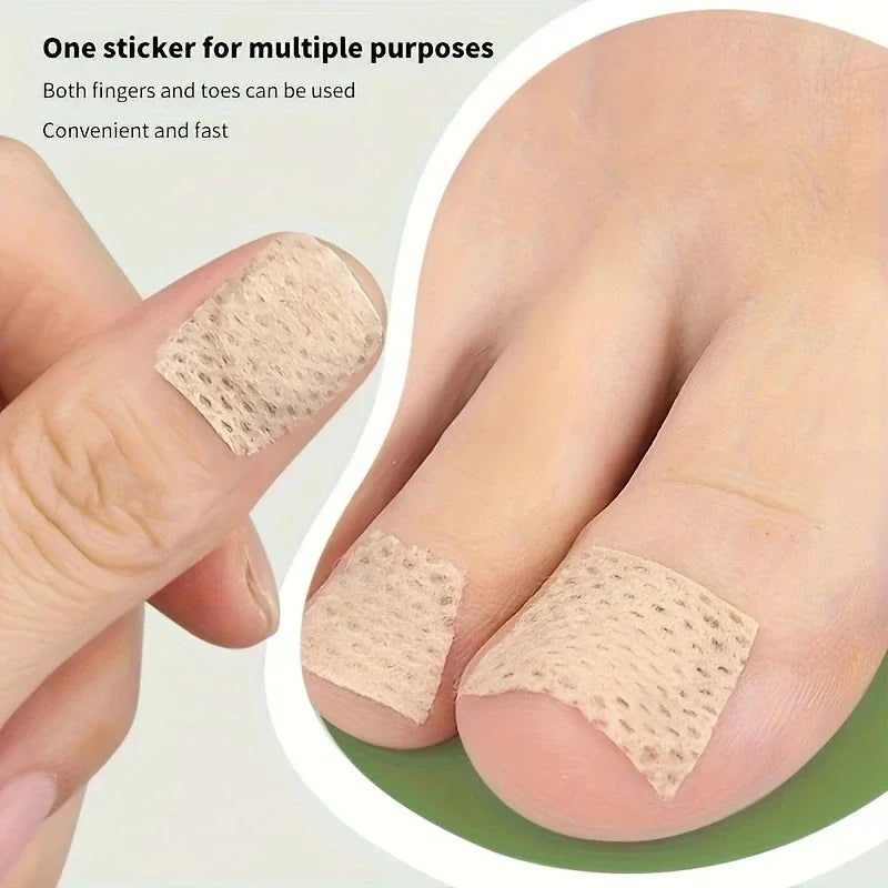 Nail Repair Patch Grey Fungal Nails Thickening Soft Paronychia Treatment Anti Infection Correction Sticker Ingrown Toenail Care