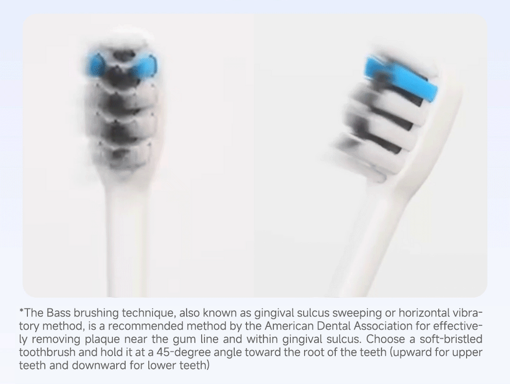 DOCOLAB Sonic Electric Toothbrush 3Gear Vibration Rechargeable Waterproof Teeth Whitening Cleaning Personal Care Appliance MT001
