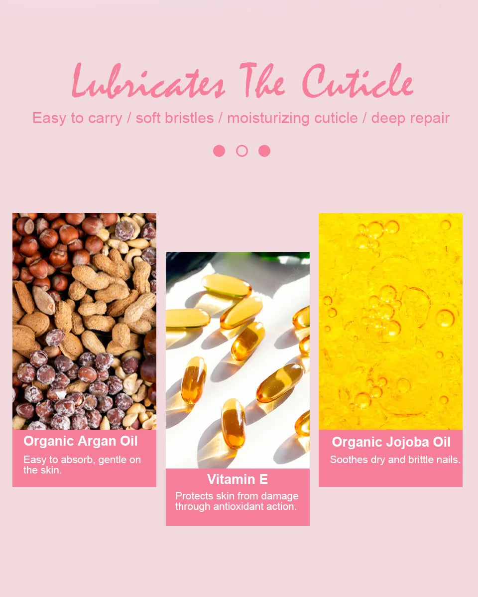 Nail Nutritional Oil Pen 9 Scent Nail Care Cuticle Regeneration Oil Preventive Nail Nail Polish Nourishing Skin Pen